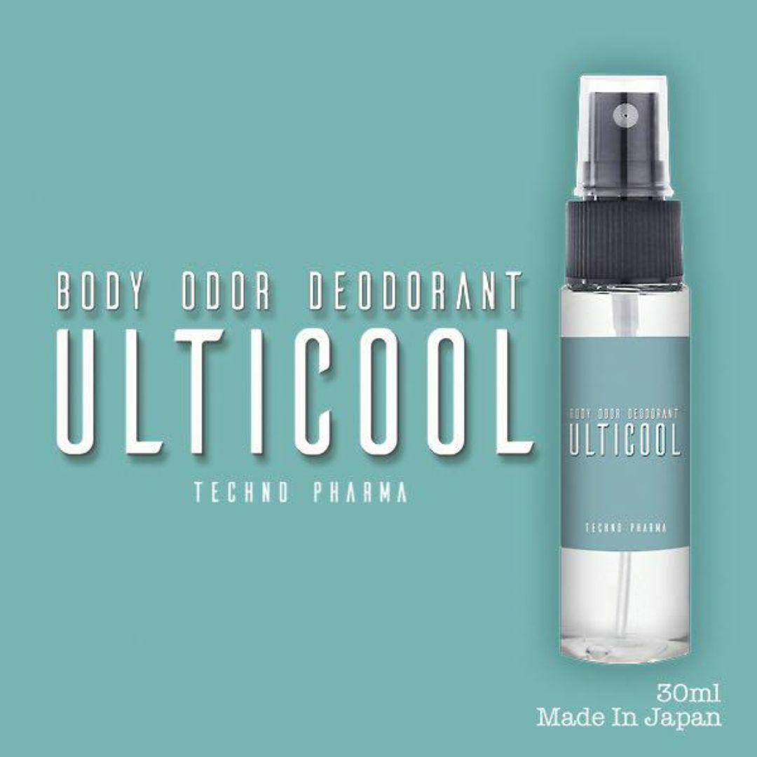 100%天然成分ボディ消臭スプレーULTICOOL 30ml コスメ/美容のボディケア(制汗/デオドラント剤)の商品写真