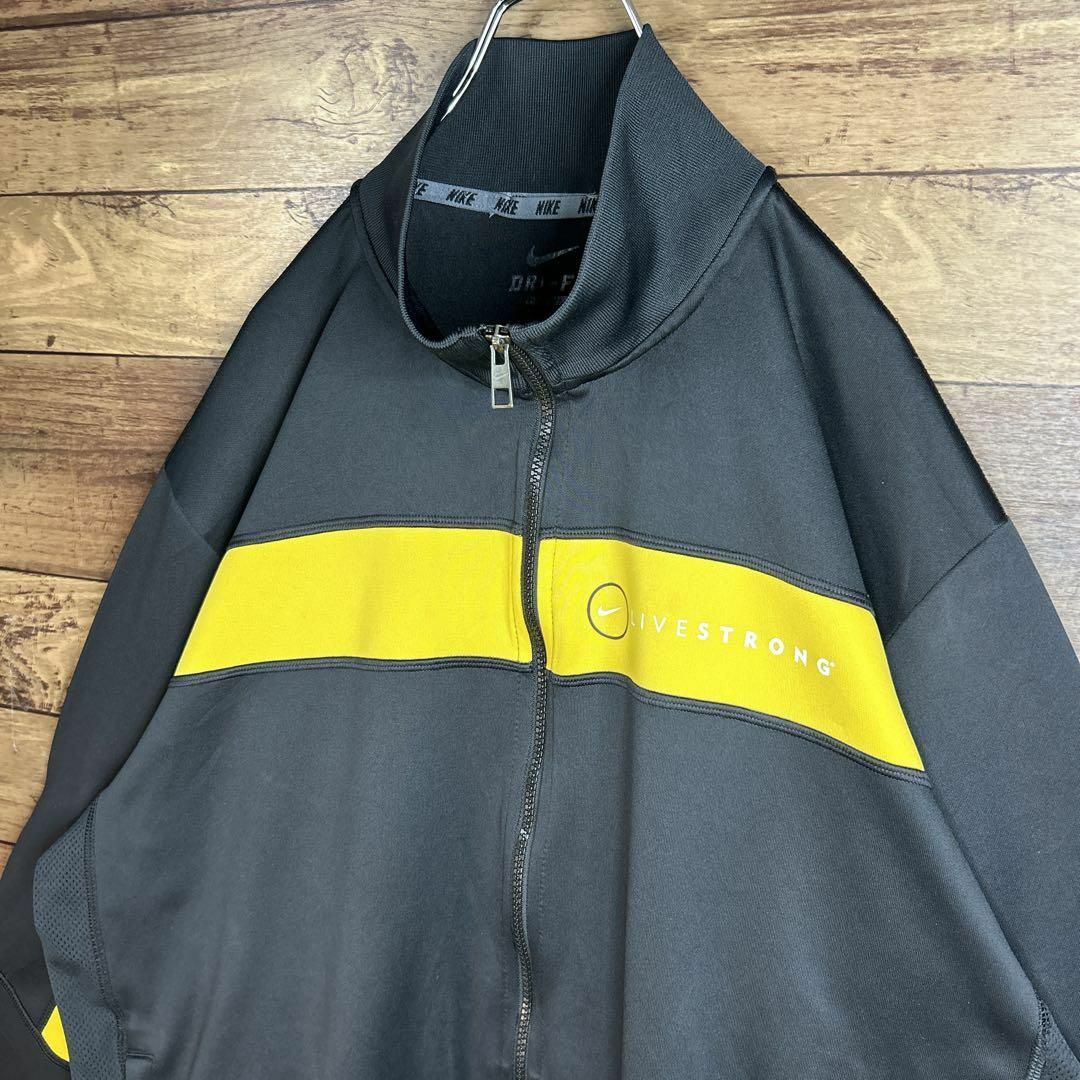 NIKE(ナイキ)の7544 古着　NIKE ナイキ　トラックジャケット　フルジップ　ジャージ　XL メンズのトップス(ジャージ)の商品写真