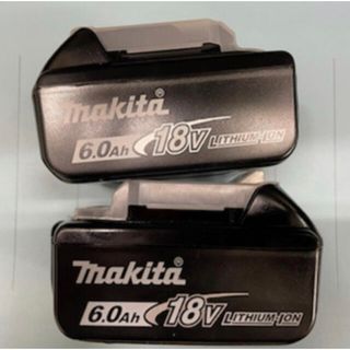 マキタ(Makita)のマキタ　18V 6.0Ah バッテリー　BL1860B 新品　2個セット(バッテリー/充電器)