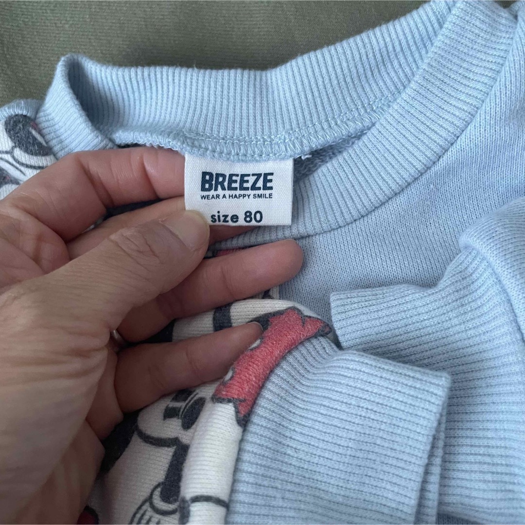 BREEZE(ブリーズ)の【80】ミッキー大好きセット キッズ/ベビー/マタニティのベビー服(~85cm)(Ｔシャツ)の商品写真