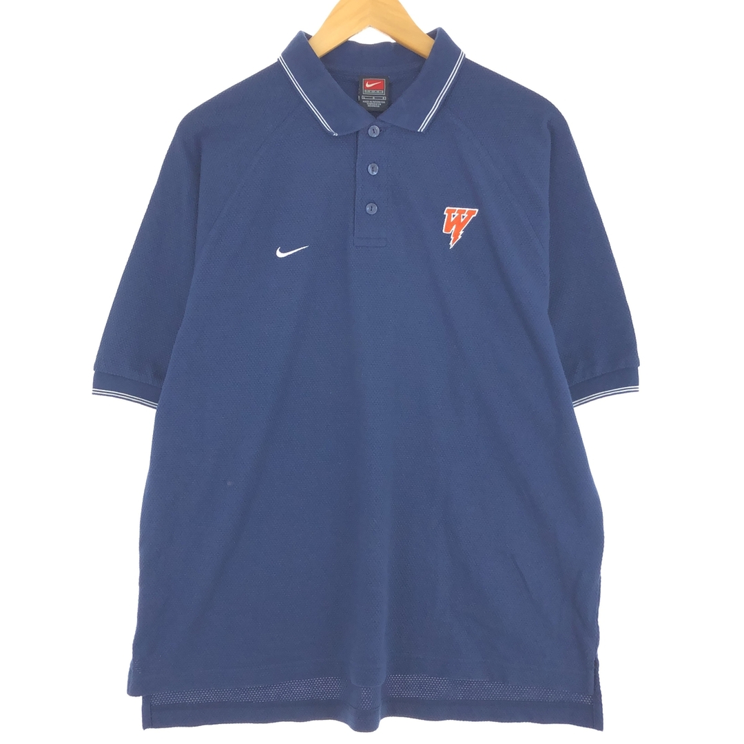 NIKE(ナイキ)の古着 ナイキ NIKE TEAM 半袖 ポロシャツ メンズL /eaa436550 メンズのトップス(ポロシャツ)の商品写真