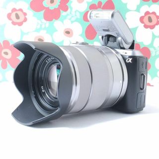 ソニー(SONY)の❤小型軽量ボディ❤SONY NEX-C3❤スマホ転送❤液晶可動式❤大人気❤(ミラーレス一眼)