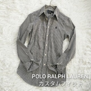POLO RALPH LAUREN - 美品 POLO RALPH LAUREN カスタムフィット ストライプシャツ 2