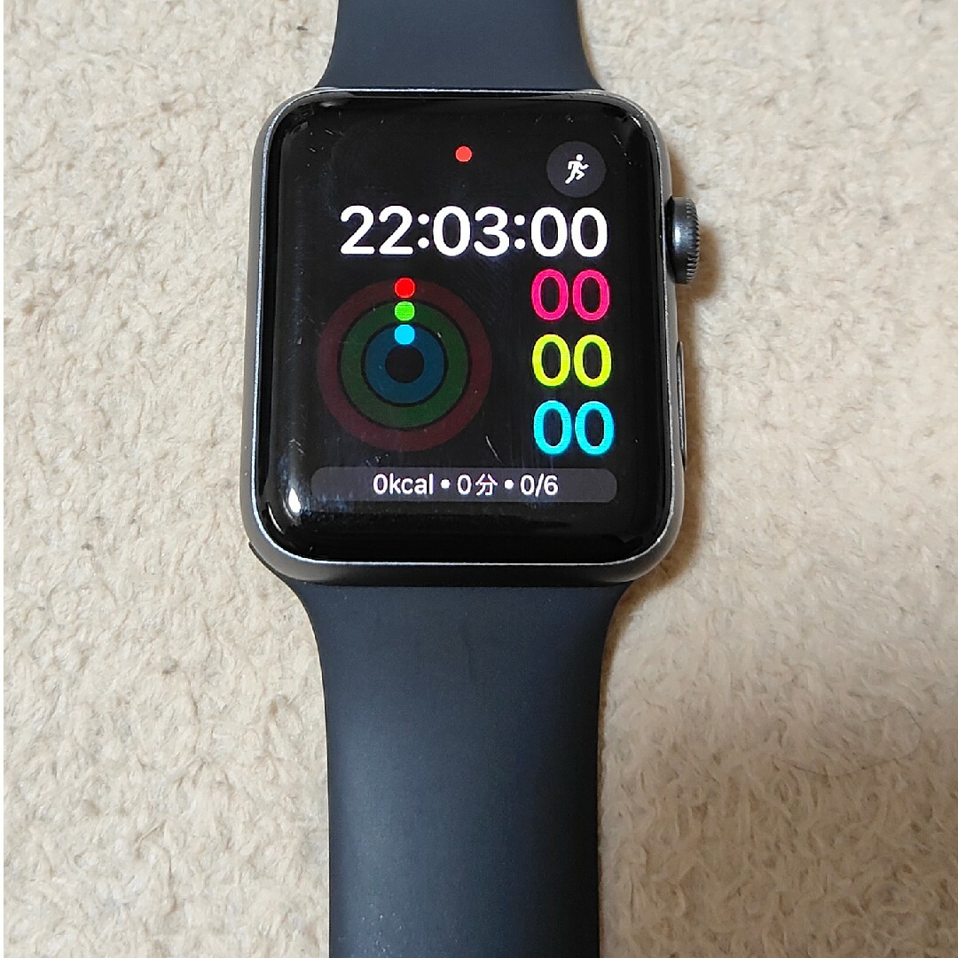 Apple(アップル)のApple Watch　Series　3 42mm アルミニウム　時計 メンズの時計(その他)の商品写真