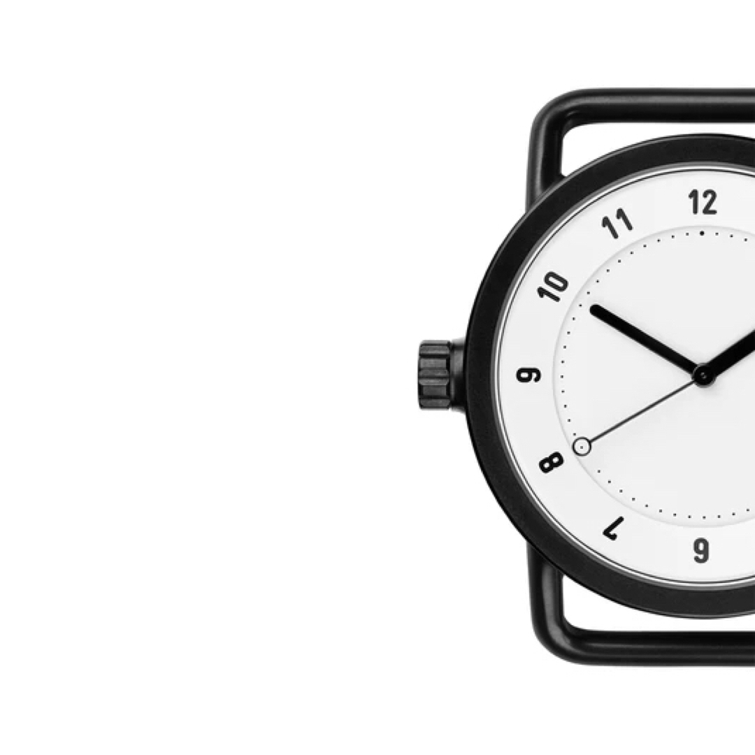 BRAUN(ブラウン)の【TID Watches】No.1 White / Black メンズの時計(腕時計(アナログ))の商品写真