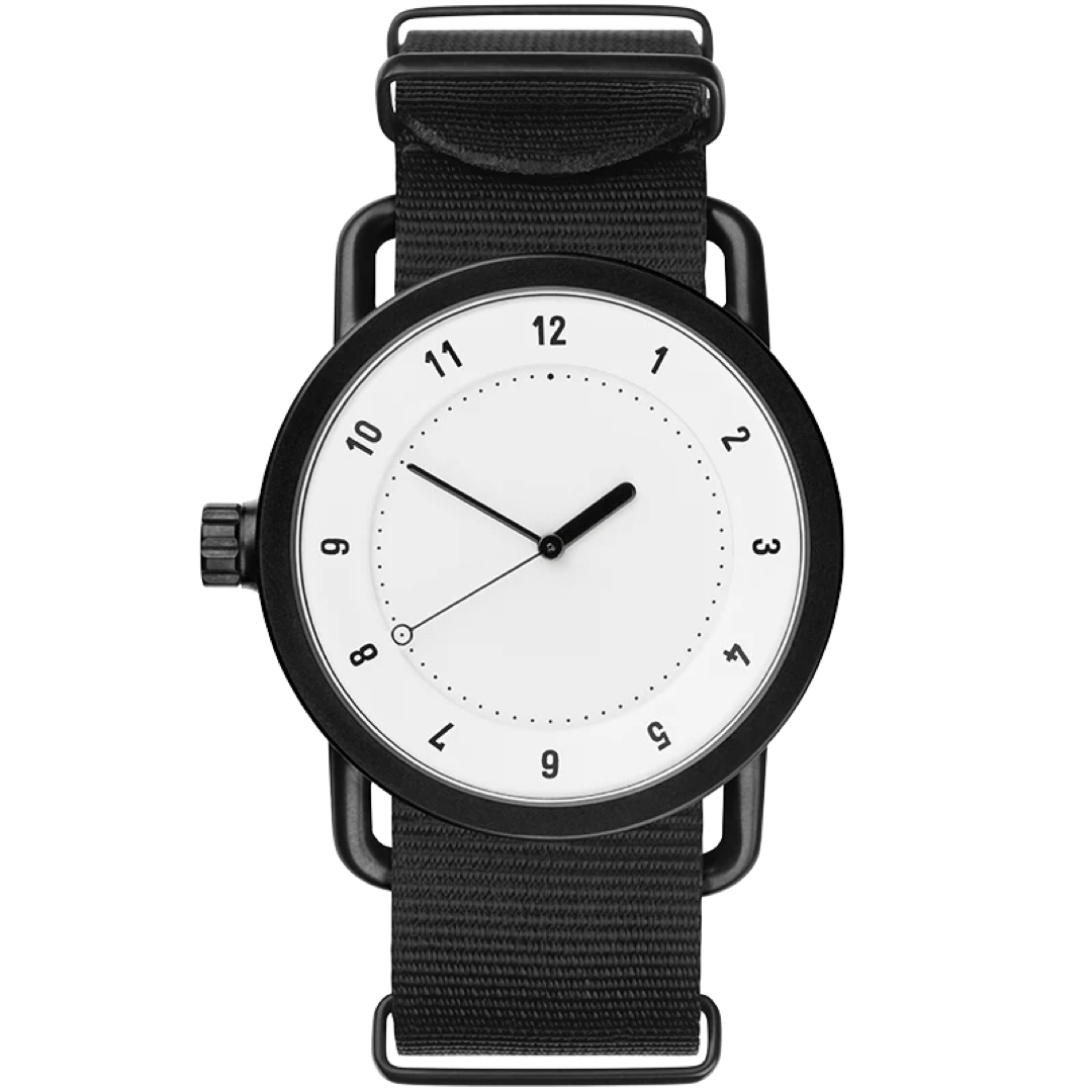 BRAUN(ブラウン)の【TID Watches】No.1 White / Black メンズの時計(腕時計(アナログ))の商品写真