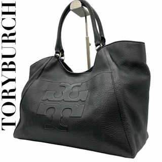 Tory Burch - TORYBURCH トリーバーチ　s73　肩掛け　レザー　トートバッグ　デカロゴ