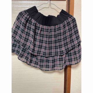 ★チェック柄のスカート【美品】L★(ミニスカート)