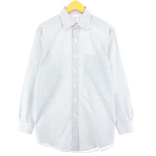 ブルックスブラザース(Brooks Brothers)の古着 ブルックスブラザーズ Brooks Brothers Est.1818 長袖 ストライプシャツ メンズL /eaa433036(シャツ)