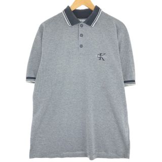 カルバンクライン(Calvin Klein)の古着 カルバンクライン Calvin klein 半袖 ポロシャツ メンズM /eaa436557(ポロシャツ)