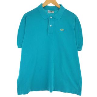 ラコステ(LACOSTE)の古着 ラコステ LACOSTE CHEMISE フレンチラコステ 半袖 ポロシャツ 7 メンズXXL /eaa436558(ポロシャツ)