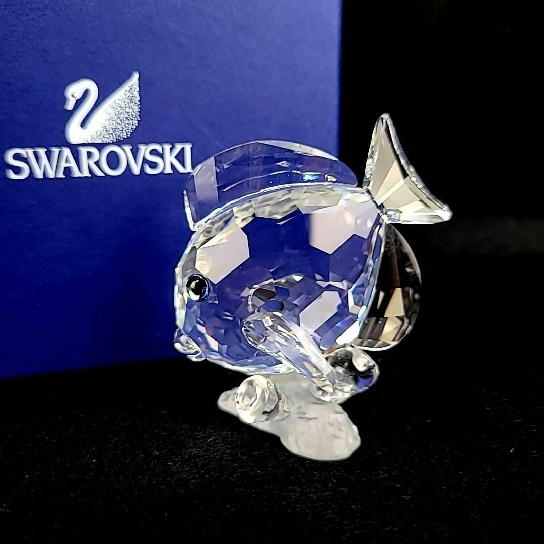 SWAROVSKI(スワロフスキー)の□ 美品 ◆ スワロフスキー　SCS会員限定　ナンヨウハギ　箱つき　883822 インテリア/住まい/日用品のインテリア小物(置物)の商品写真