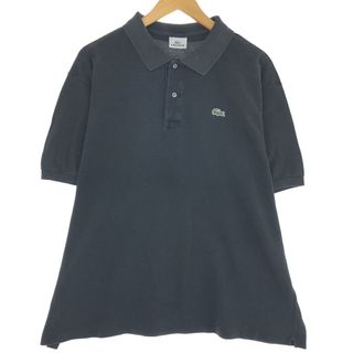 ラコステ(LACOSTE)の古着 ラコステ LACOSTE 半袖 ポロシャツ 8 メンズXXL /eaa436559(ポロシャツ)