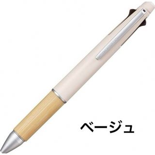 ミツビシエンピツ(三菱鉛筆)の新品未使用　ジェットストリーム 4&1 BAMBOO（バンブー） ベージュ(ペン/マーカー)