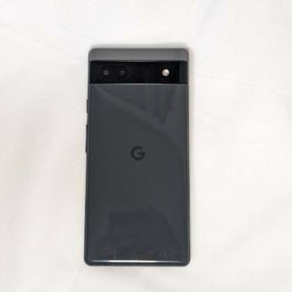 グーグル(Google)のGoogle Pixel 6a チャコール 中古(スマートフォン本体)