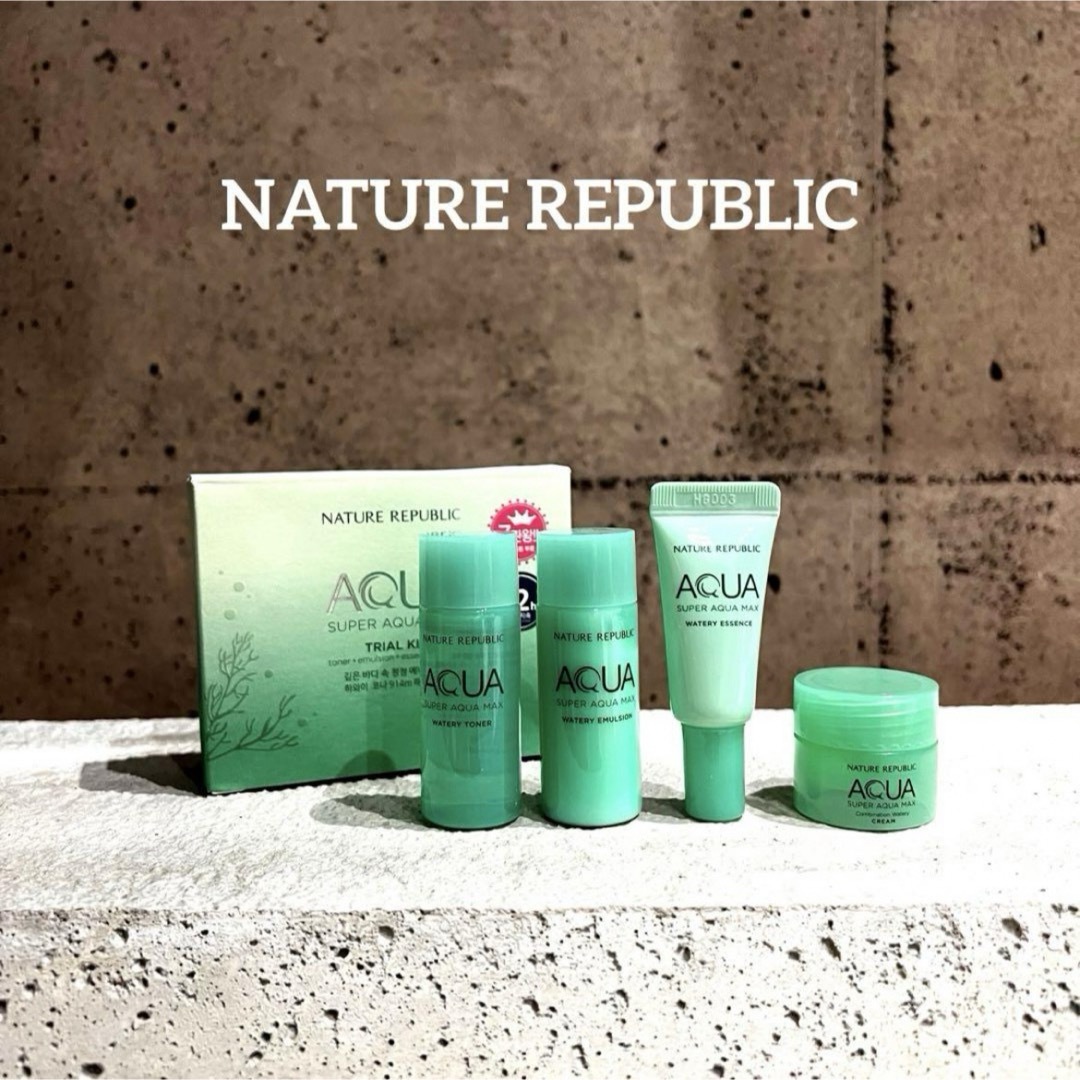 NATURE REPUBLIC(ネイチャーリパブリック)のNATURE REPUBLIC AQUA SUPER AQUA MAX コスメ/美容のスキンケア/基礎化粧品(化粧水/ローション)の商品写真