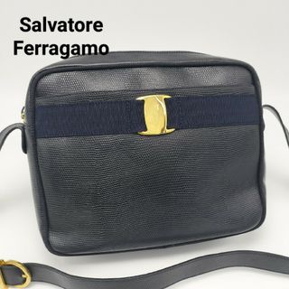 サルヴァトーレフェラガモ(Salvatore Ferragamo)の極美品✨フェラガモ　ショルダーバッグ　ヴィンテージ　レザー(ショルダーバッグ)