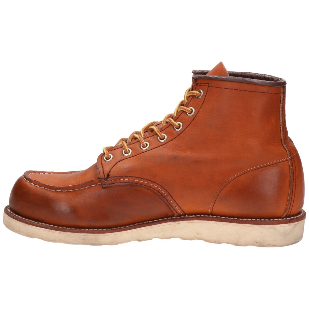 REDWING(レッドウィング)の古着 レッドウィング RED WING 875 RED WING CLASSIC MOC ワークブーツ USA製 11D メンズ29.0cm /saa010323 メンズの靴/シューズ(ブーツ)の商品写真