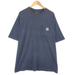 カーハート(carhartt)の古着 カーハート Carhartt 半袖 ワンポイントロゴポケットTシャツ メンズL /eaa432710(Tシャツ/カットソー(半袖/袖なし))