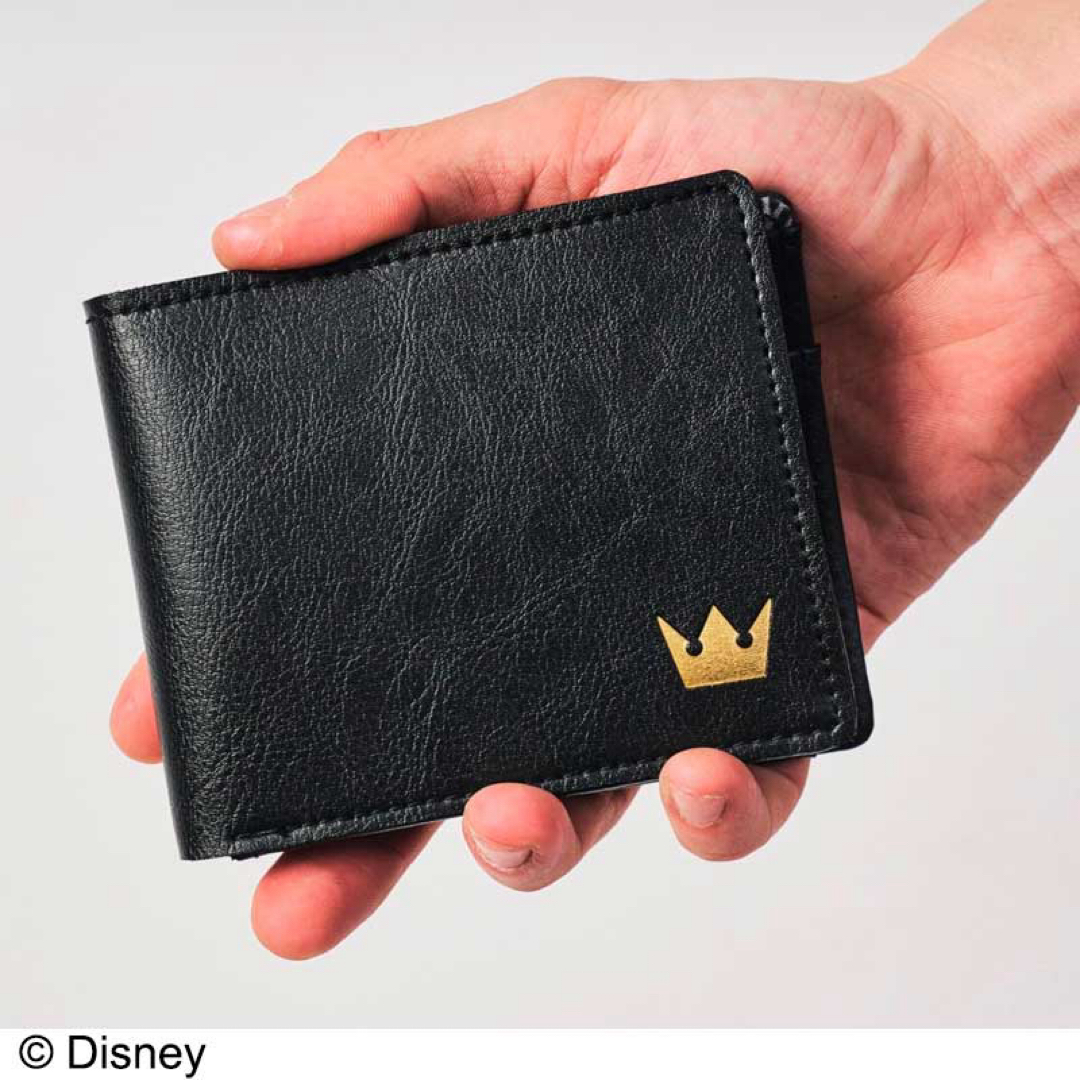 Disney(ディズニー)の新品未使用☆Disney キングダム ハーツ 二つ折り財布 レディースのファッション小物(財布)の商品写真