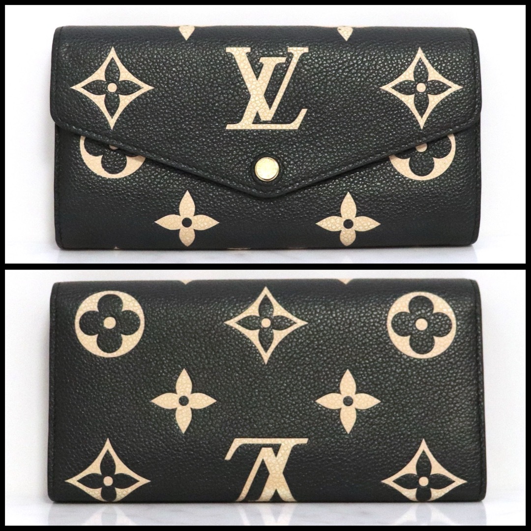 LOUIS VUITTON(ルイヴィトン)のルイヴィトン M80496 モノグラムアンプラント　ポルトフォイユ・サラ レディースのファッション小物(財布)の商品写真