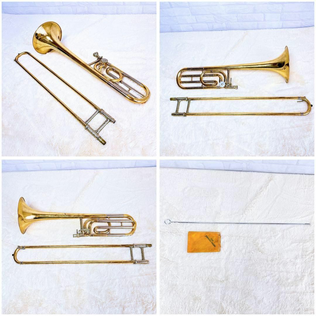 ヤマハ(ヤマハ)のYAMAHA ヤマハYSL 648 テナーバストロンボーン マウスピース付き 楽器の管楽器(トロンボーン)の商品写真