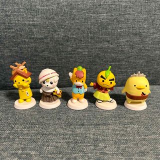 【美品】ゆるキャラオールスターズ 5体セット フィギュア(キャラクターグッズ)