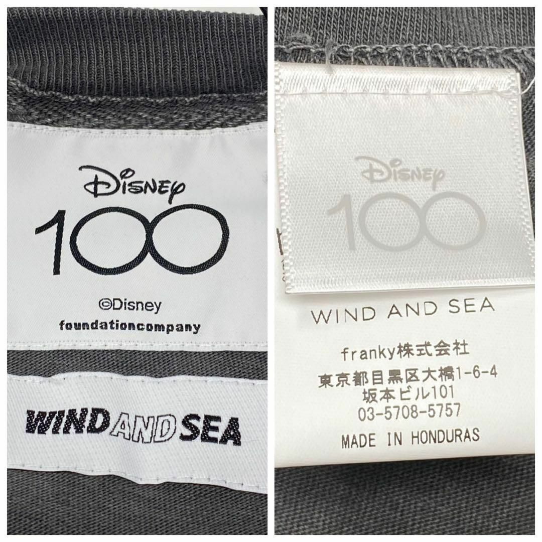 WIND AND SEA(ウィンダンシー)の✨先着1点限り✨WIND AND SEA ミッキー tシャツ グレー XL メンズのトップス(Tシャツ/カットソー(半袖/袖なし))の商品写真