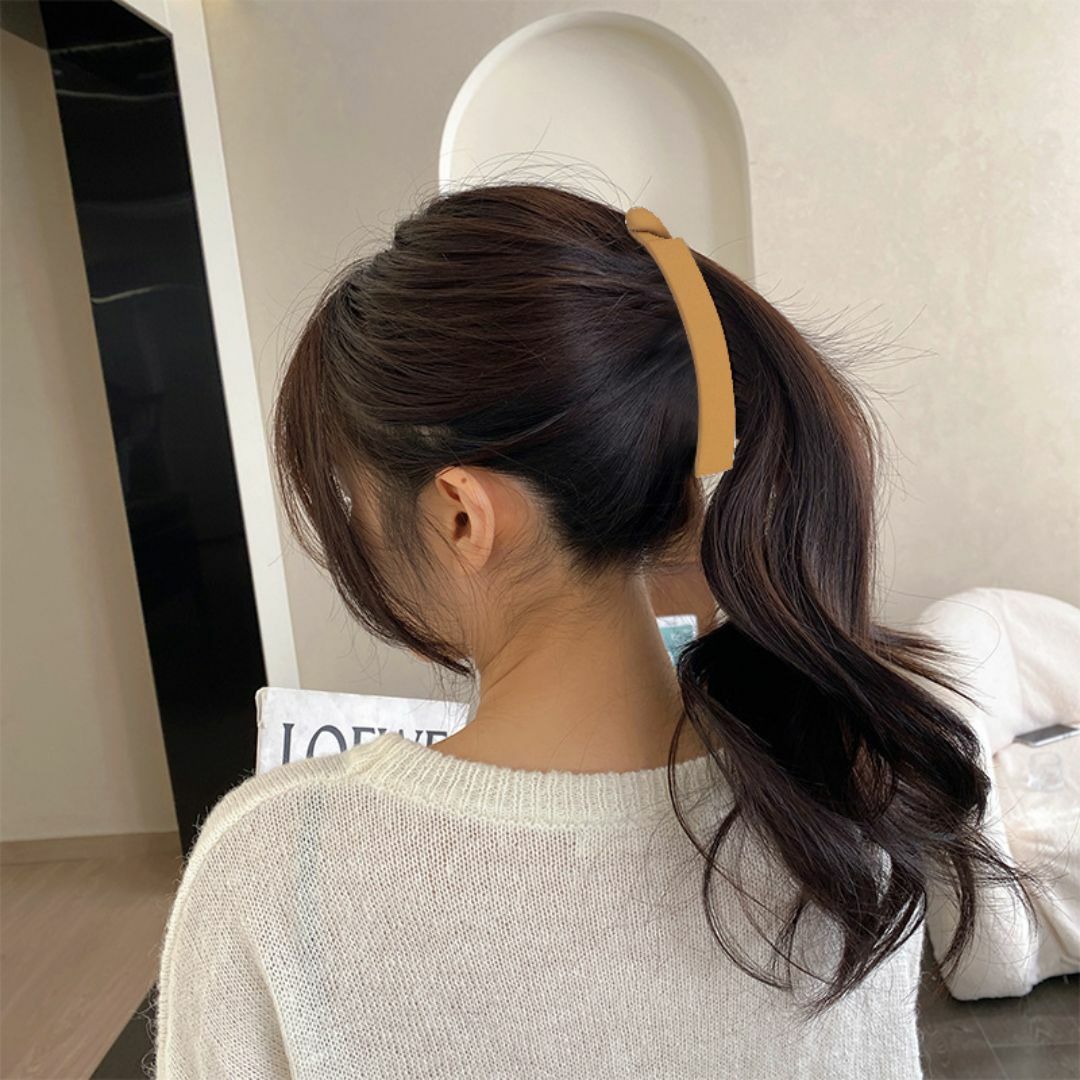 [ナカノヤ] バナナクリップ NKBV9CB 618BED レディースのヘアアクセサリー(バレッタ/ヘアクリップ)の商品写真