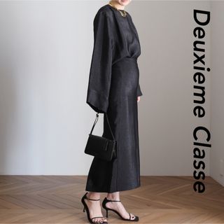 ドゥーズィエムクラス(DEUXIEME CLASSE)のglow ブラウス　スカート36 セットアップ(シャツ/ブラウス(長袖/七分))