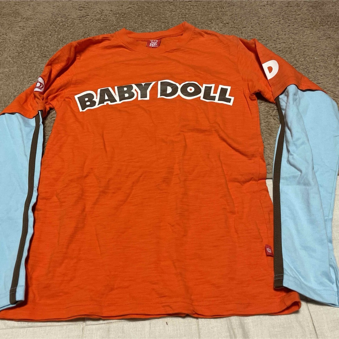 BABYDOLL(ベビードール)のベビードール　長袖シャツ　サイズS 古着 レディースのトップス(Tシャツ(長袖/七分))の商品写真