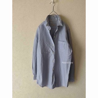 ドゥーズィエムクラス(DEUXIEME CLASSE)のDeuxieme Classe Blue×Whiteストライプshirt(シャツ/ブラウス(長袖/七分))