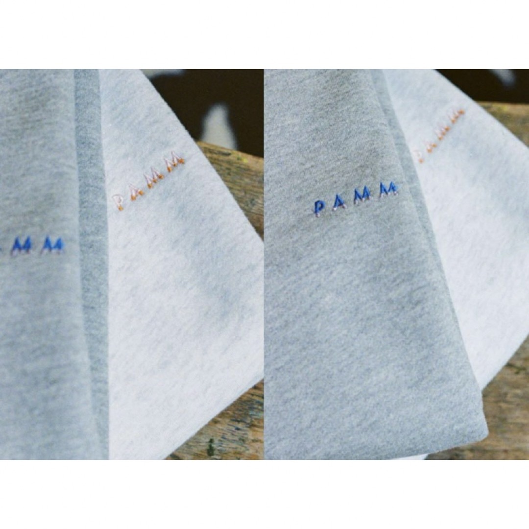 PAMM パム　睡眠状態のスウェット　ホワイト　グレー　M サイズ　完売品 レディースのトップス(トレーナー/スウェット)の商品写真