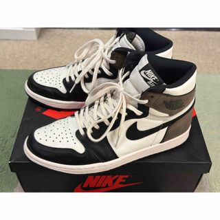 ナイキ(NIKE)のNike Air Jordan 1 high dark mocha 26(スニーカー)