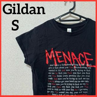 【希少】Gildan 半袖Tシャツ プリントTシャツ カジュアルシャツ ブラック