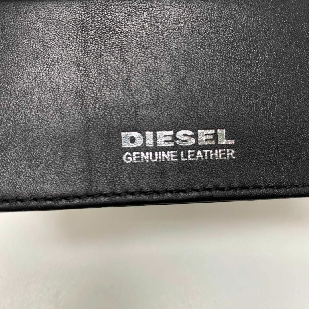 DIESEL(ディーゼル)の✨先着1点限り✨DIESEL ディーゼル カードケース ブラック 黒 ロゴ メンズのファッション小物(名刺入れ/定期入れ)の商品写真