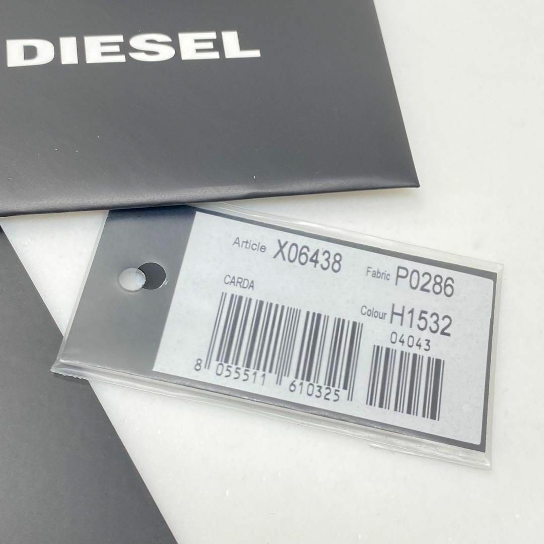 DIESEL(ディーゼル)の✨先着1点限り✨DIESEL ディーゼル カードケース ブラック 黒 ロゴ メンズのファッション小物(名刺入れ/定期入れ)の商品写真