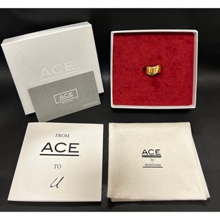 ACE BY MORIZANE K18 gold plated リング 19号(リング(指輪))