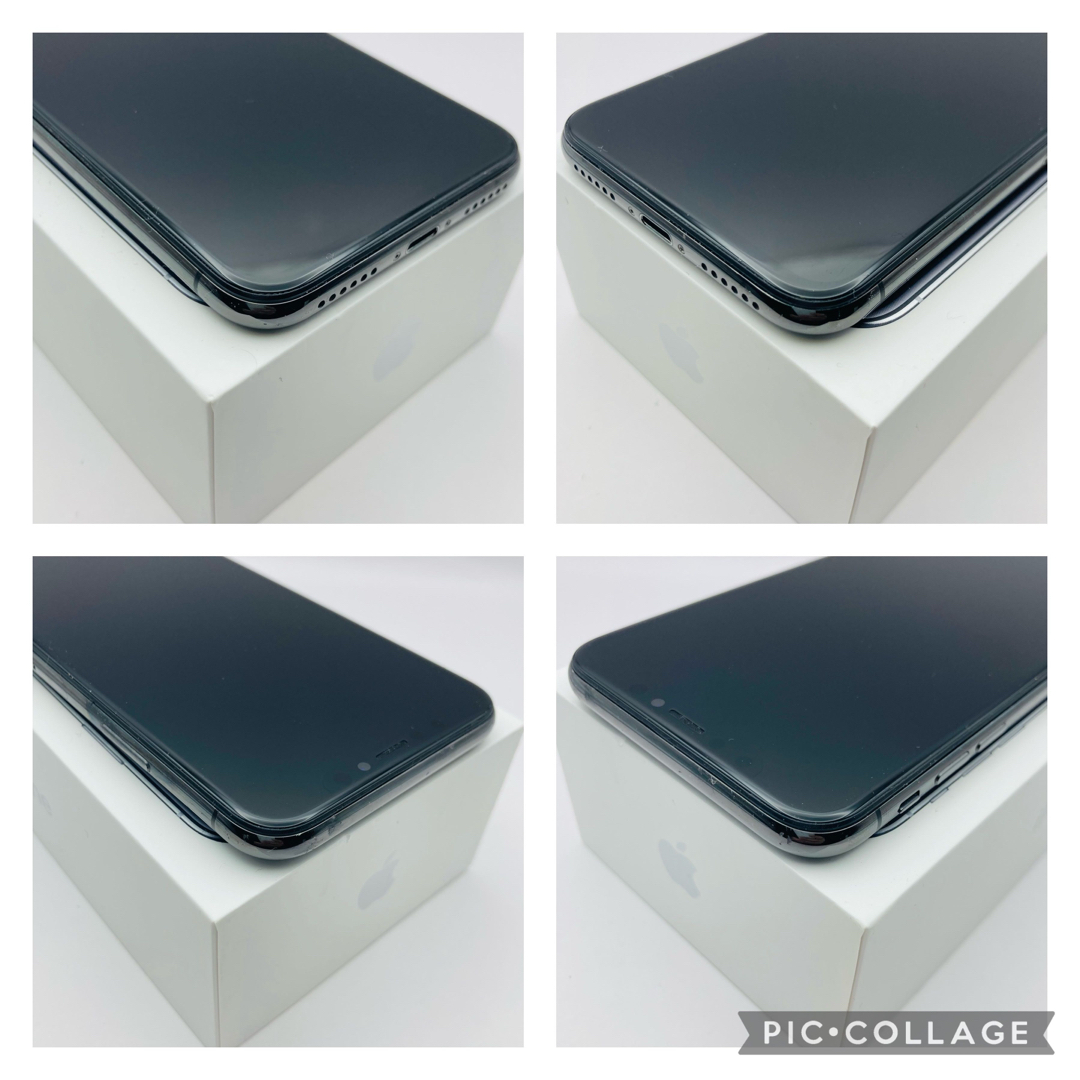 iPhone(アイフォーン)の美品　iPhone X SpaceGray 256GB SIMフリー 大容量電池 スマホ/家電/カメラのスマートフォン/携帯電話(スマートフォン本体)の商品写真