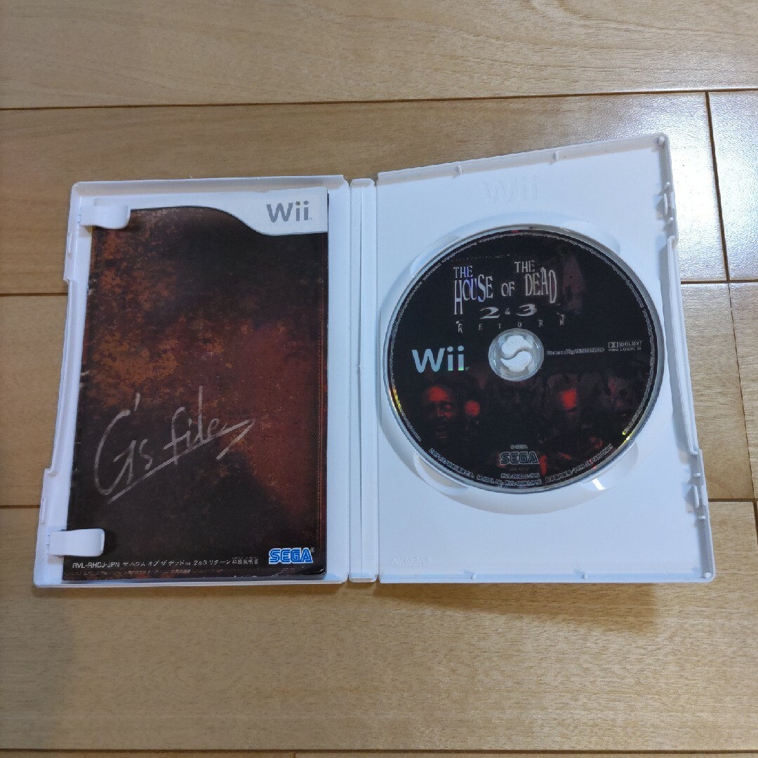 Wii(ウィー)のザ・ハウス・オブ・ザ・デッド 2＆3 リターン エンタメ/ホビーのゲームソフト/ゲーム機本体(家庭用ゲームソフト)の商品写真