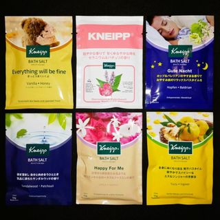 Kneipp - クナイプ バスソルト 6袋 6種類 入浴剤