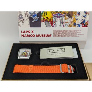 BANDAI NAMCO Entertainment - Laps ナムコ 腕時計  限定 パックマン Fluo Orang NAMCO