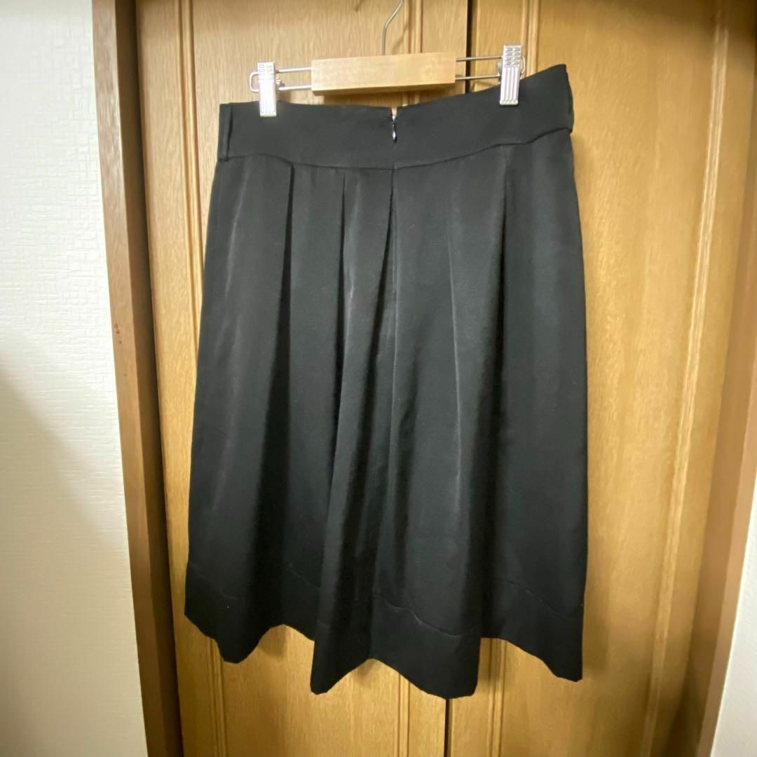 NARACAMICIE(ナラカミーチェ)のNARACAMICIE ナラカミーチェ　膝丈スカート　ブラック　サイズⅡ レディースのスカート(ひざ丈スカート)の商品写真
