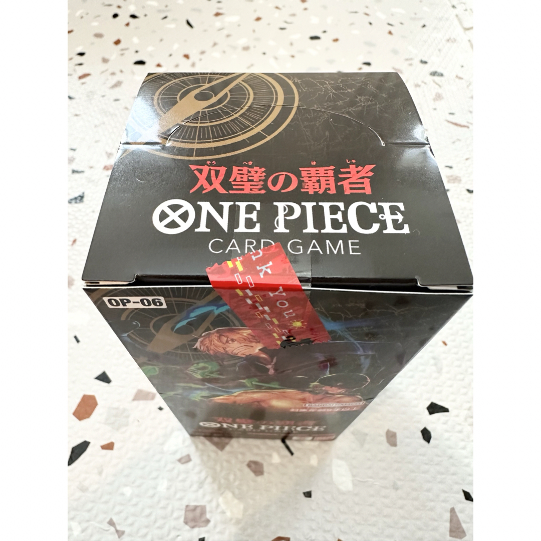 ONE PIECE - 新品未開封 テープ付き ワンピースカードゲーム 双璧の ONE PIECE - 新品未開封 テープ付き ワンピースカードゲーム 双璧の