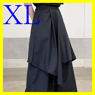 ガウチョパンツ スカートパンツ ワイドパンツ 袴パンツ モード ユニセックス M(その他)