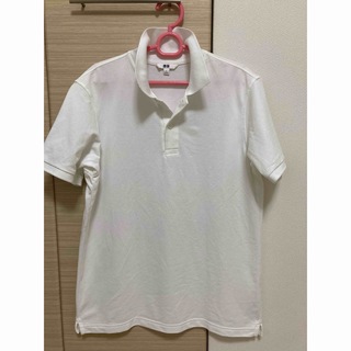 未使用品UNIQLOの真っ白い爽やかなポロシャツ(ポロシャツ)