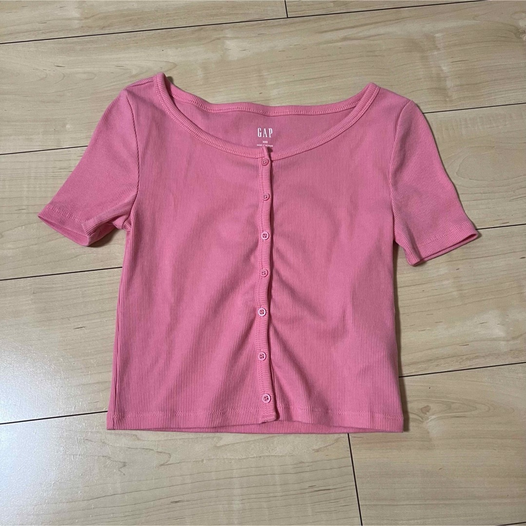 GAP(ギャップ)のGAP リブクロップTシャツ メンズのトップス(Tシャツ/カットソー(半袖/袖なし))の商品写真