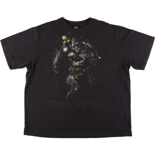 古着 BATMAN バットマン 映画 ムービーTシャツ メンズXXL /eaa438955(Tシャツ/カットソー(半袖/袖なし))