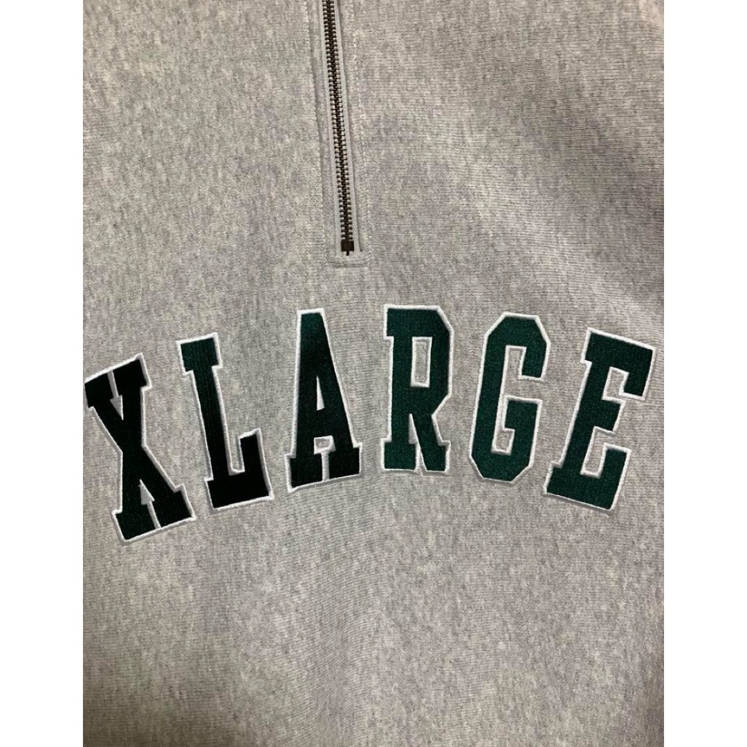 XLARGE(エクストララージ)のエクストララージ　ハーフジップスウェット チャンピオン リバースウィーブ メンズのトップス(スウェット)の商品写真