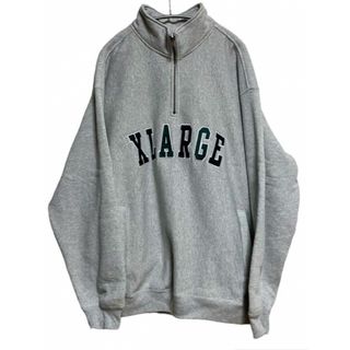 エクストララージ(XLARGE)のエクストララージ　ハーフジップスウェット チャンピオン リバースウィーブ(スウェット)